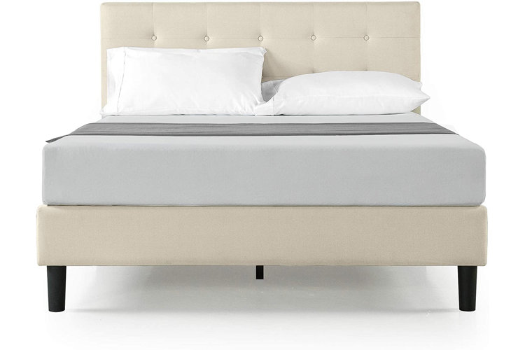 Porcaro tufted upholstered on sale platform bed